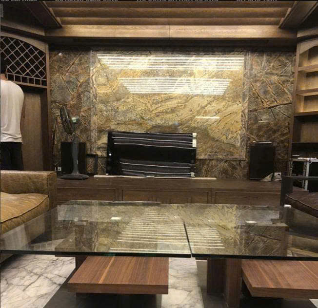 ĐÁ MARBLE NÂU RỪNG MƯA